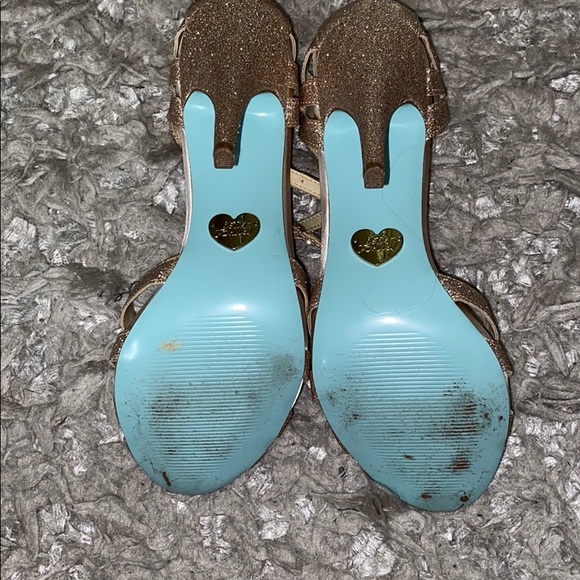 Blue by Betsey Johnson Tee Evening Sandals - Picture 3 of 4